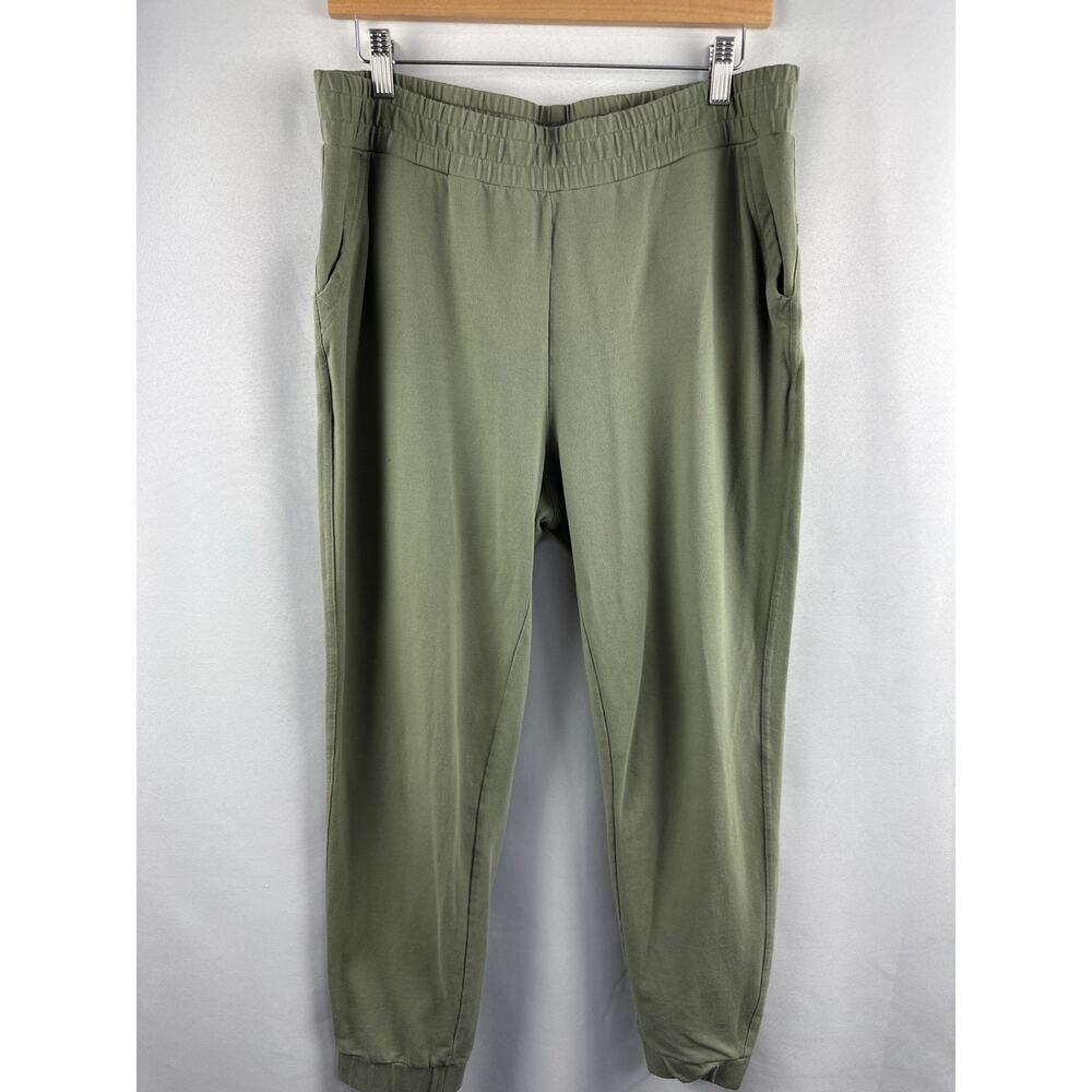 Women’s 32 Degrees Cool Khaki Green Sweatpants Size L